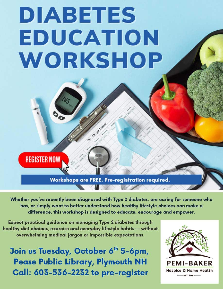 10.6.2026 diabetes flyer pease public library