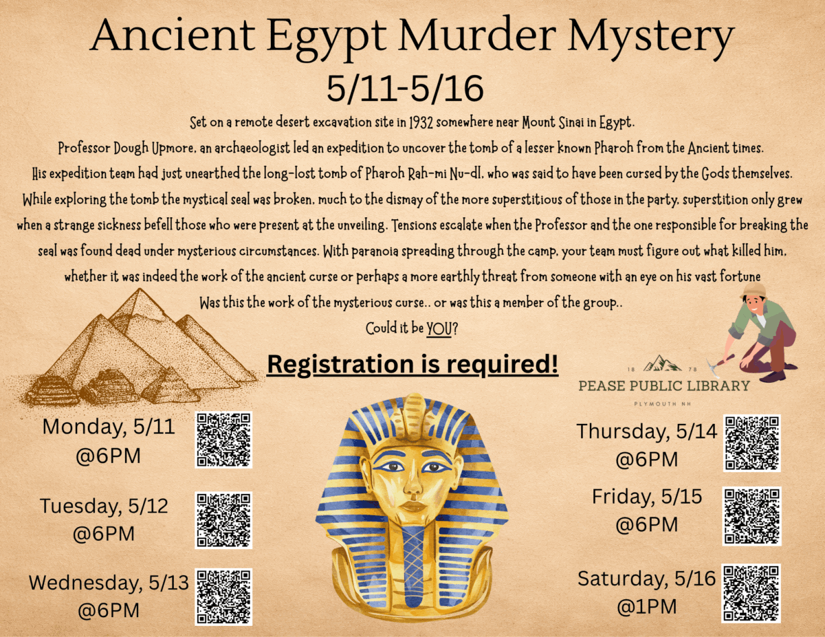 ancient egypt murder mystery