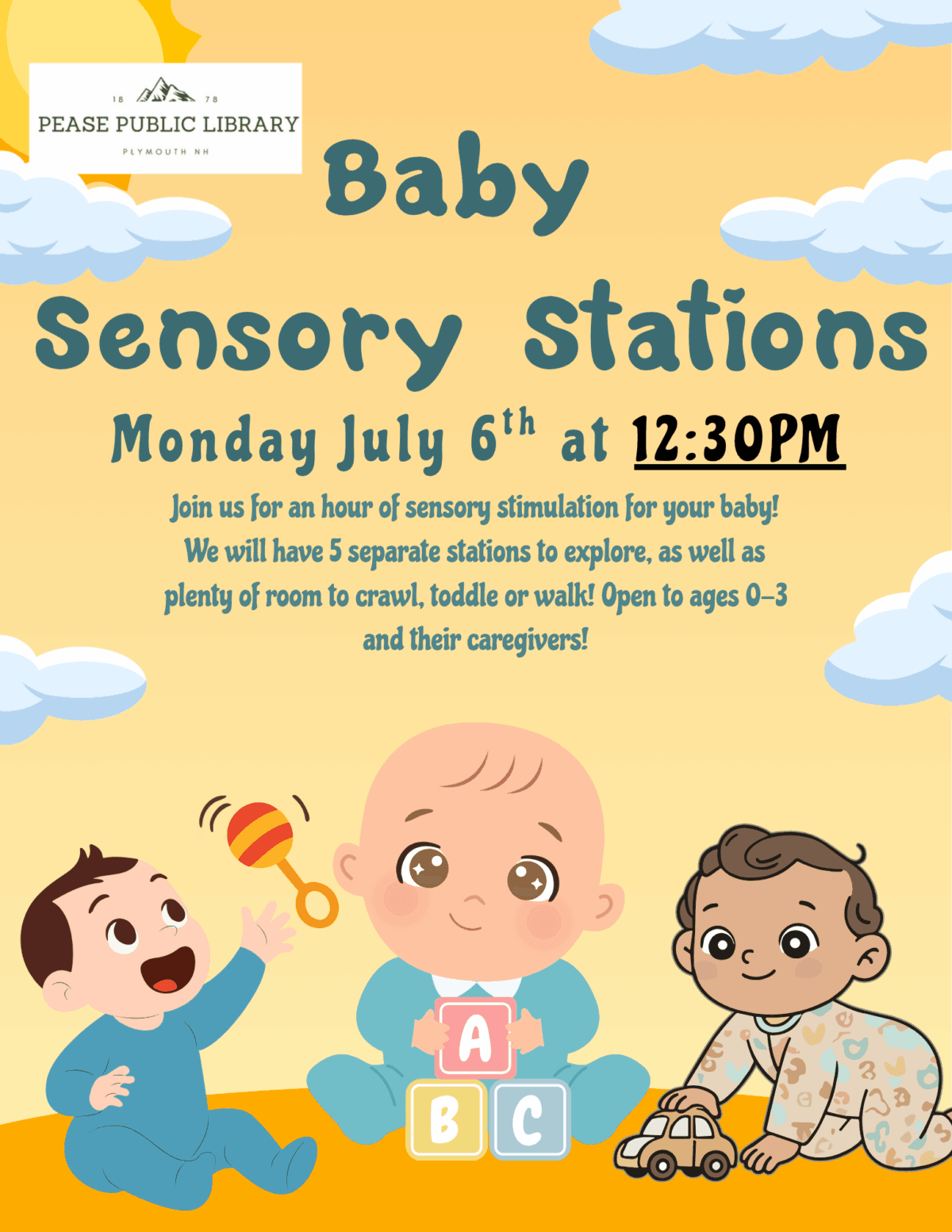 baby sensory stations