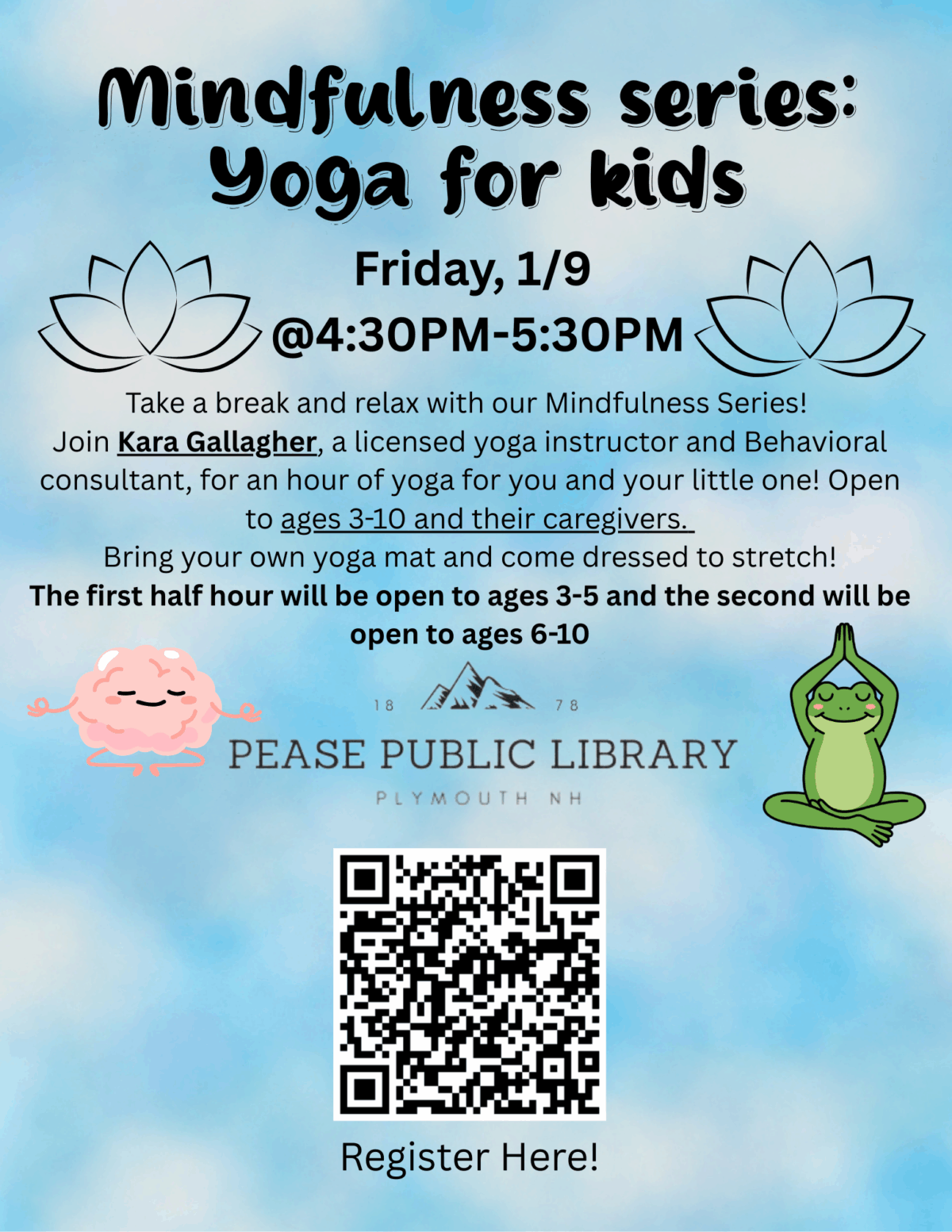 mindfulness series yoga for kids!