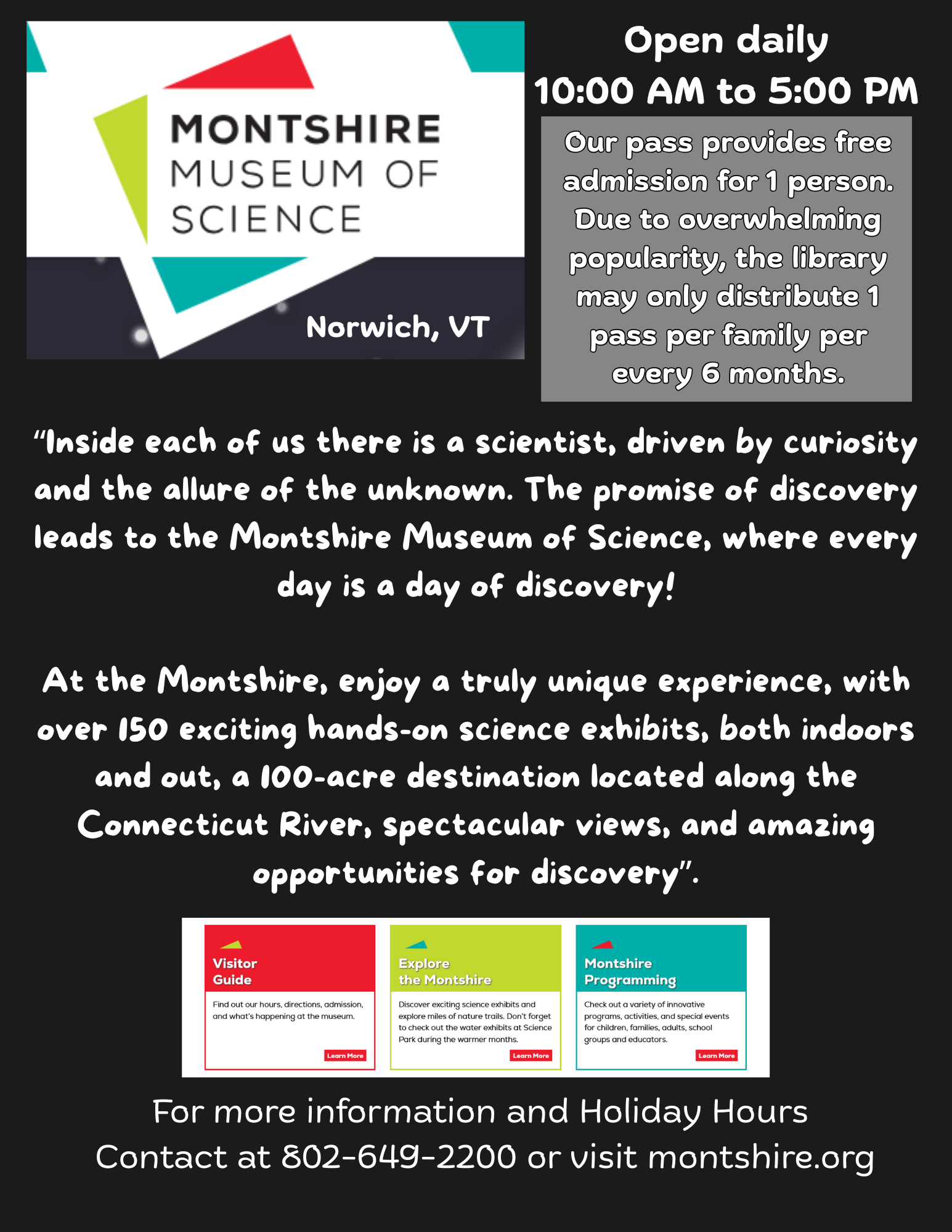 montshire museum of science