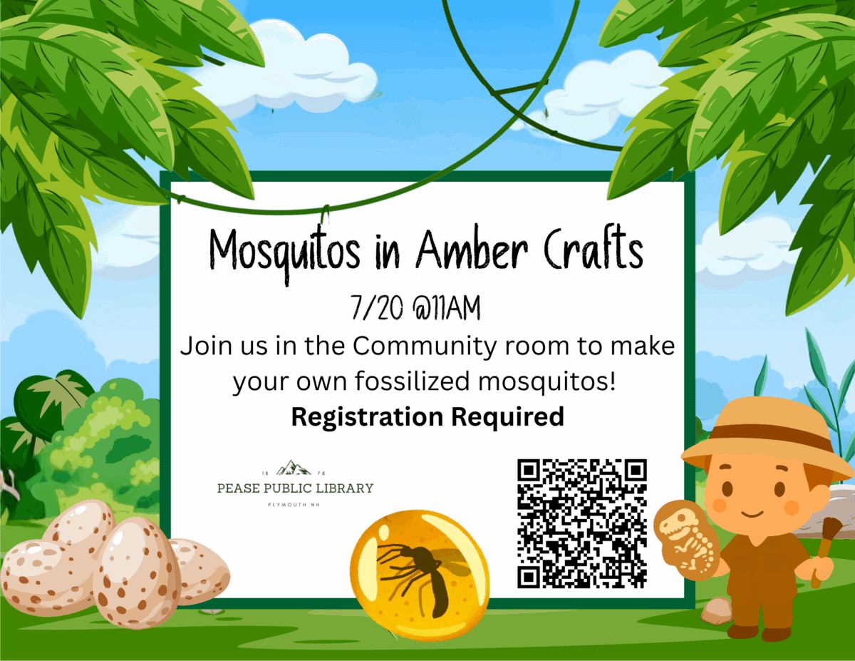 mosquitos in amber