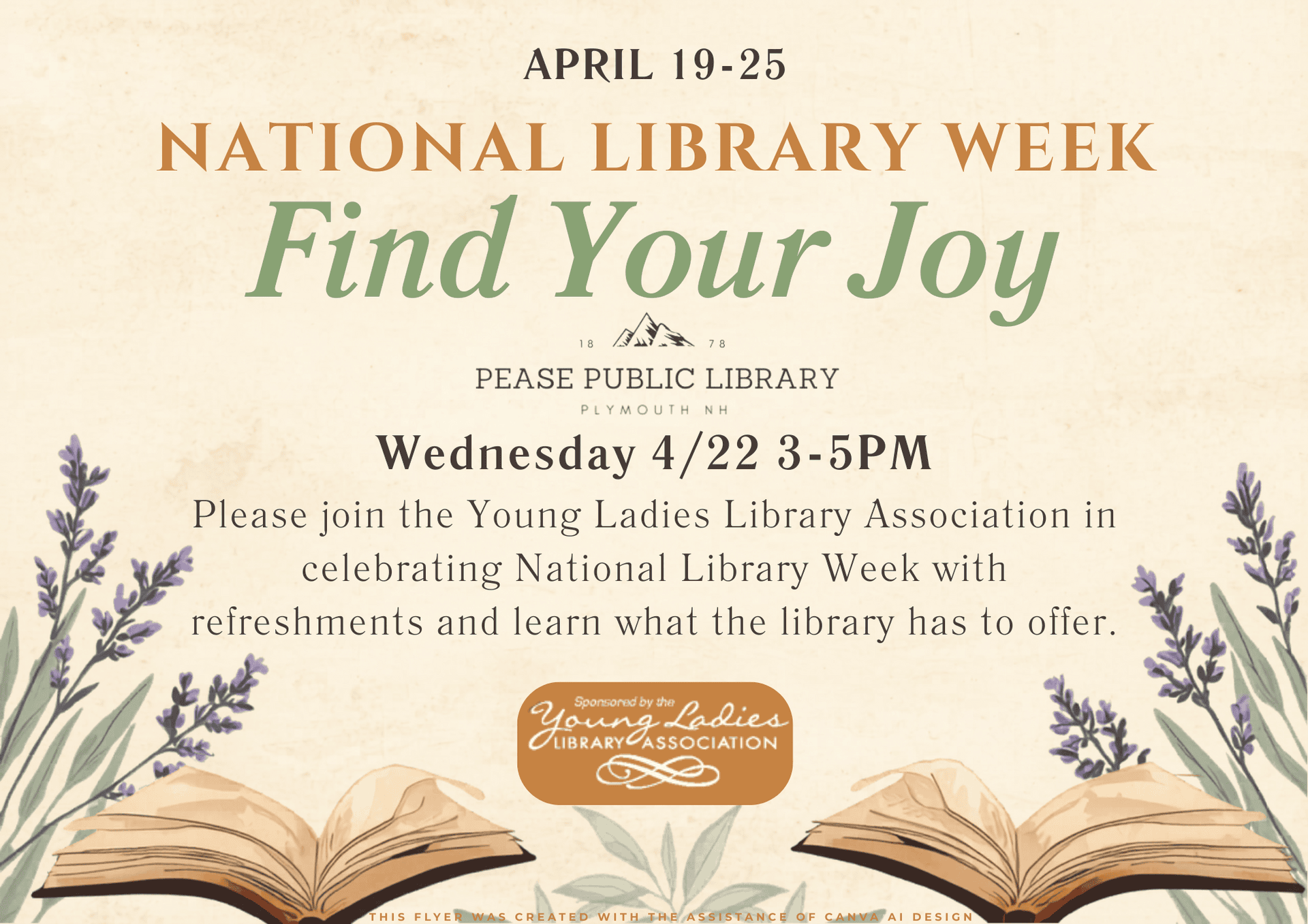 national library week flyer