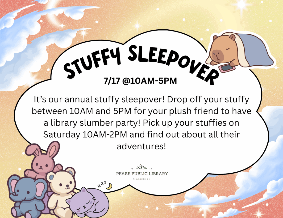 stuffy sleepover