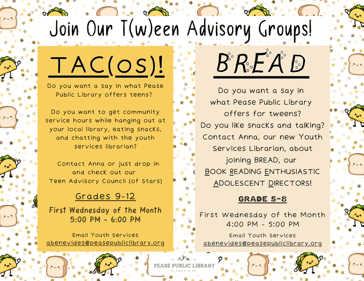 tacos & bread one sheet